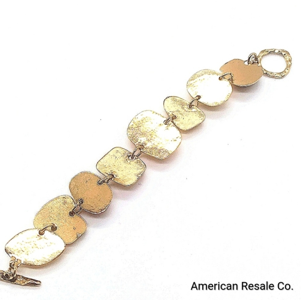 Vintage Style Gold Stone Boho Bracelet - Picture 3 of 4